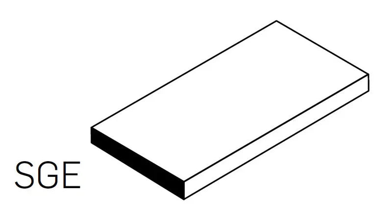 Short Glazed Edge Tiles for elegant tile edge finishing in modern interior design projects.