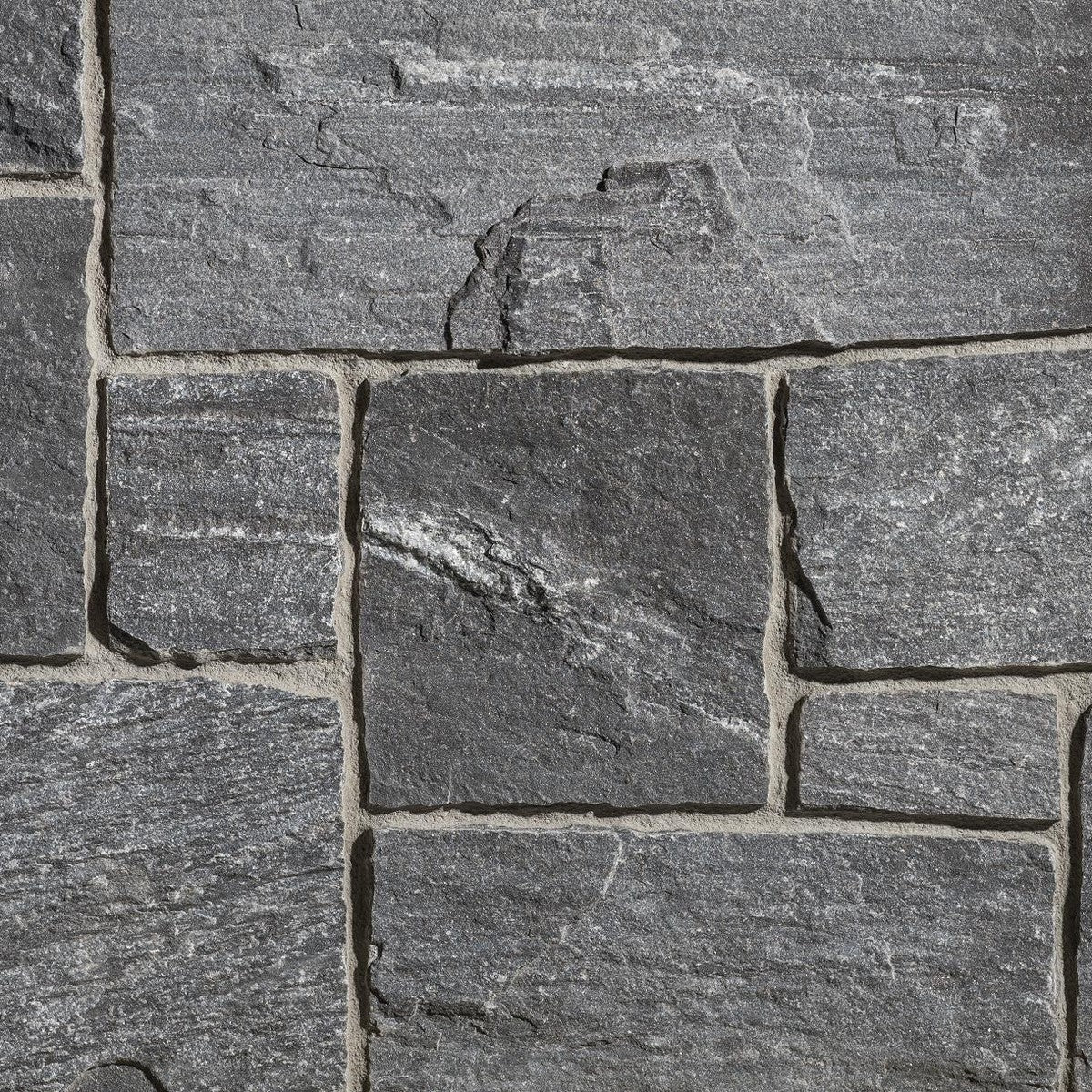 Old World Rustic Ashlar Charcoal Ridge Stone Veneer stone veneer by Old World Veneer