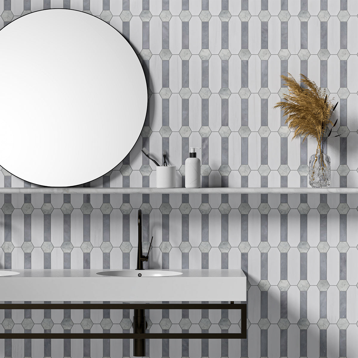 Snow White Honed Marble (Premium Bianco Dolomiti) collection image