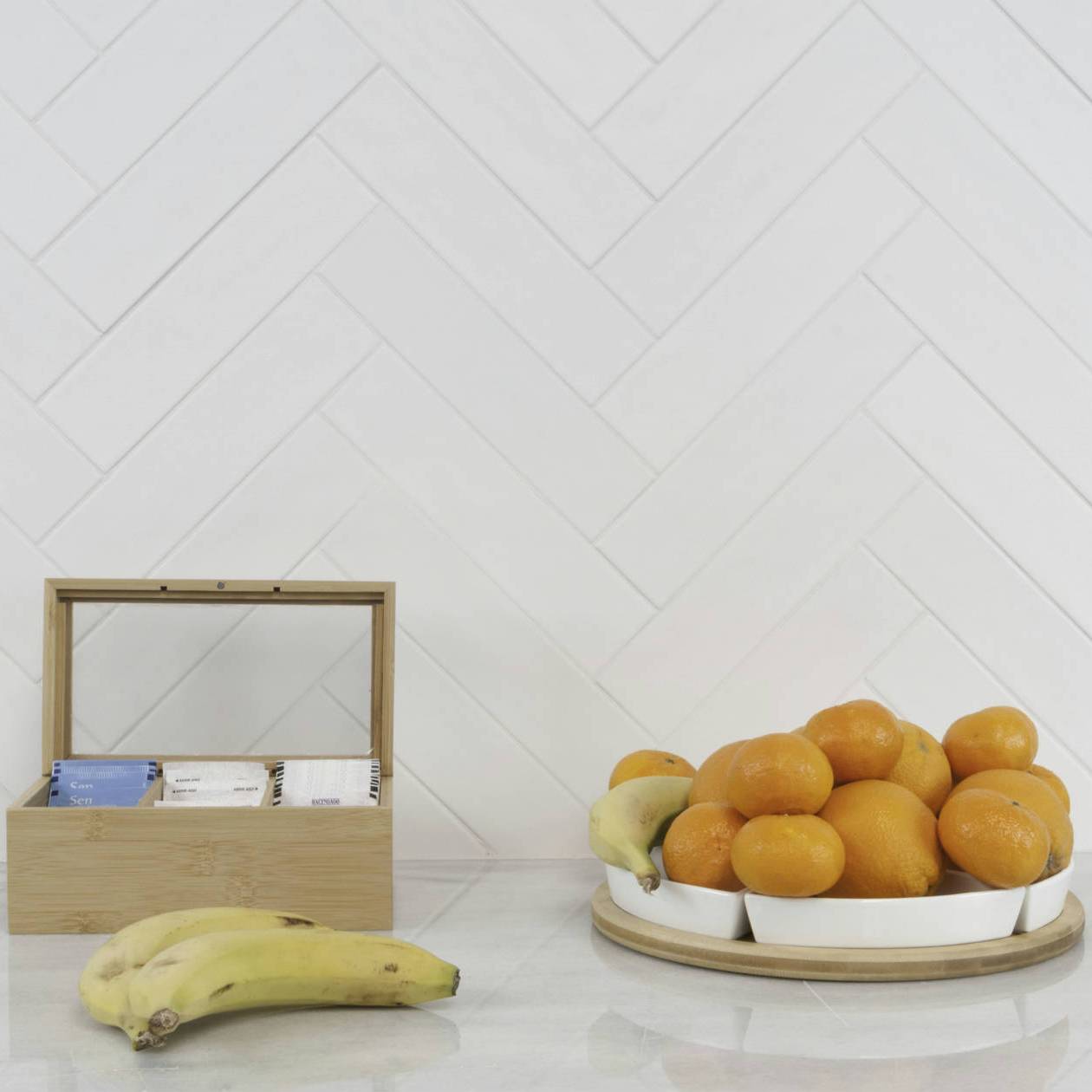 white ceramic tile wall covering in restaurant interior