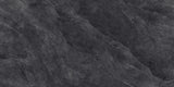 LEVEL STONE: Slate Black Porcelain Field Tile (62 63/64"x125 63/64"x6.5-mm | naturale | rectified)