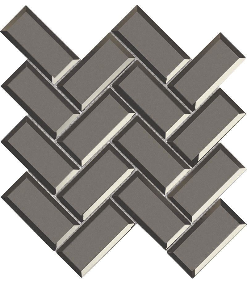 mosaic by Anatolia Tile, top-down product view, 2"×4" size. Premium porcelain for floors and walls.