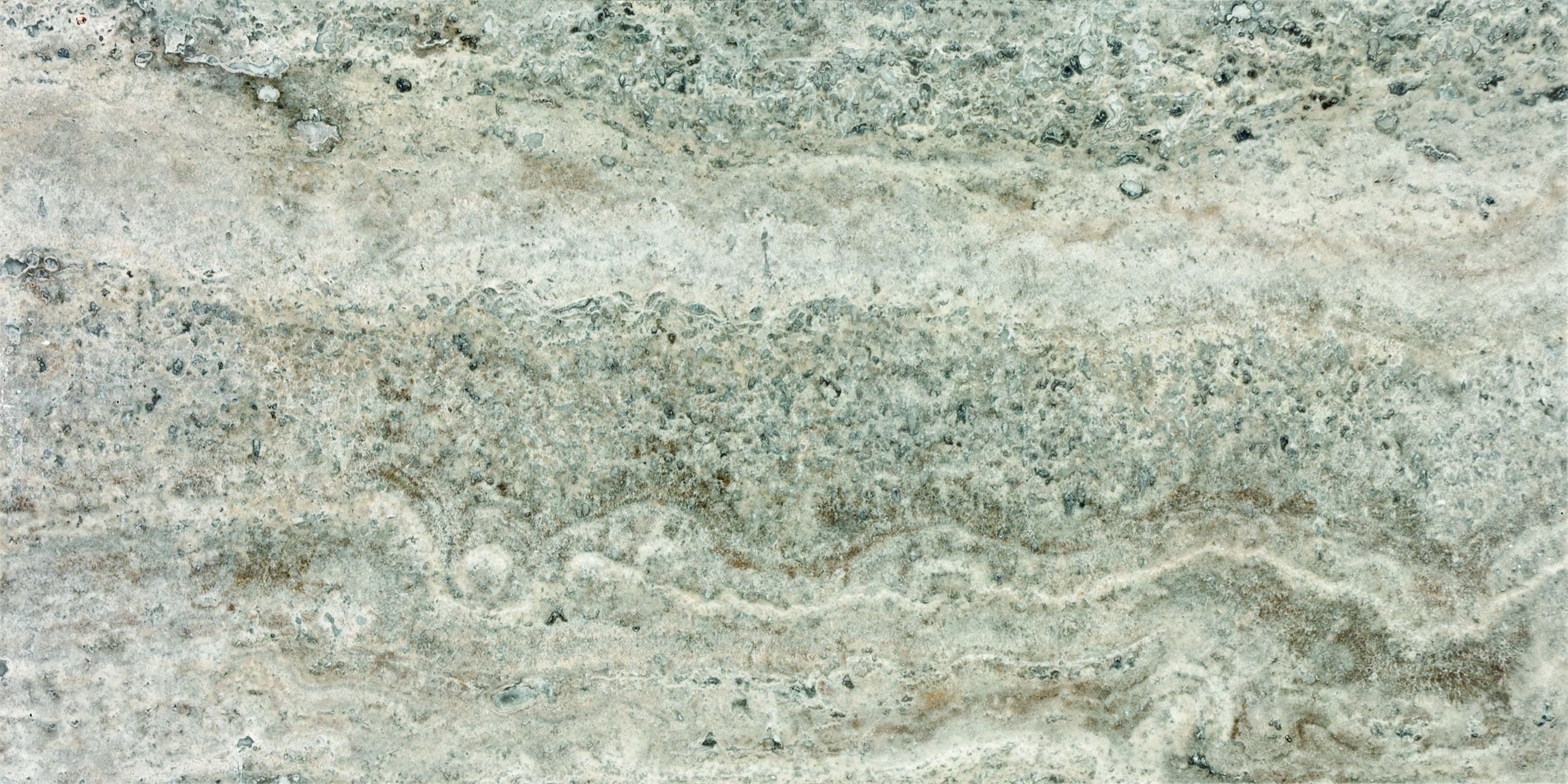 Silver Ash field tile by Anatolia Tile, top-down product view, 12"×24" size. Premium porcelain for floors and walls.