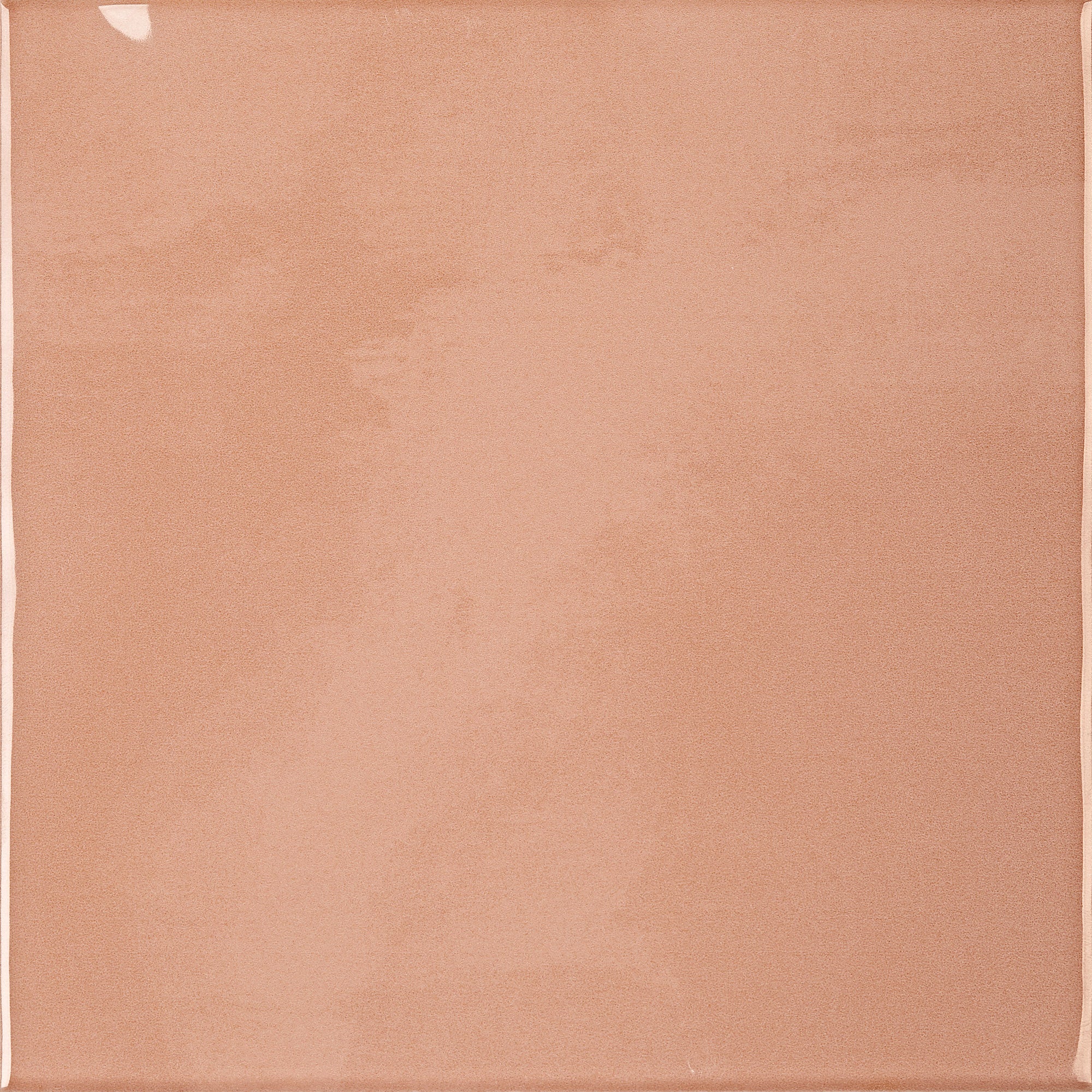 CHROMATIC SYMPHONY: Flamingo Waltz Field Tile (6"x6"x9-mm | glossy | pressed)