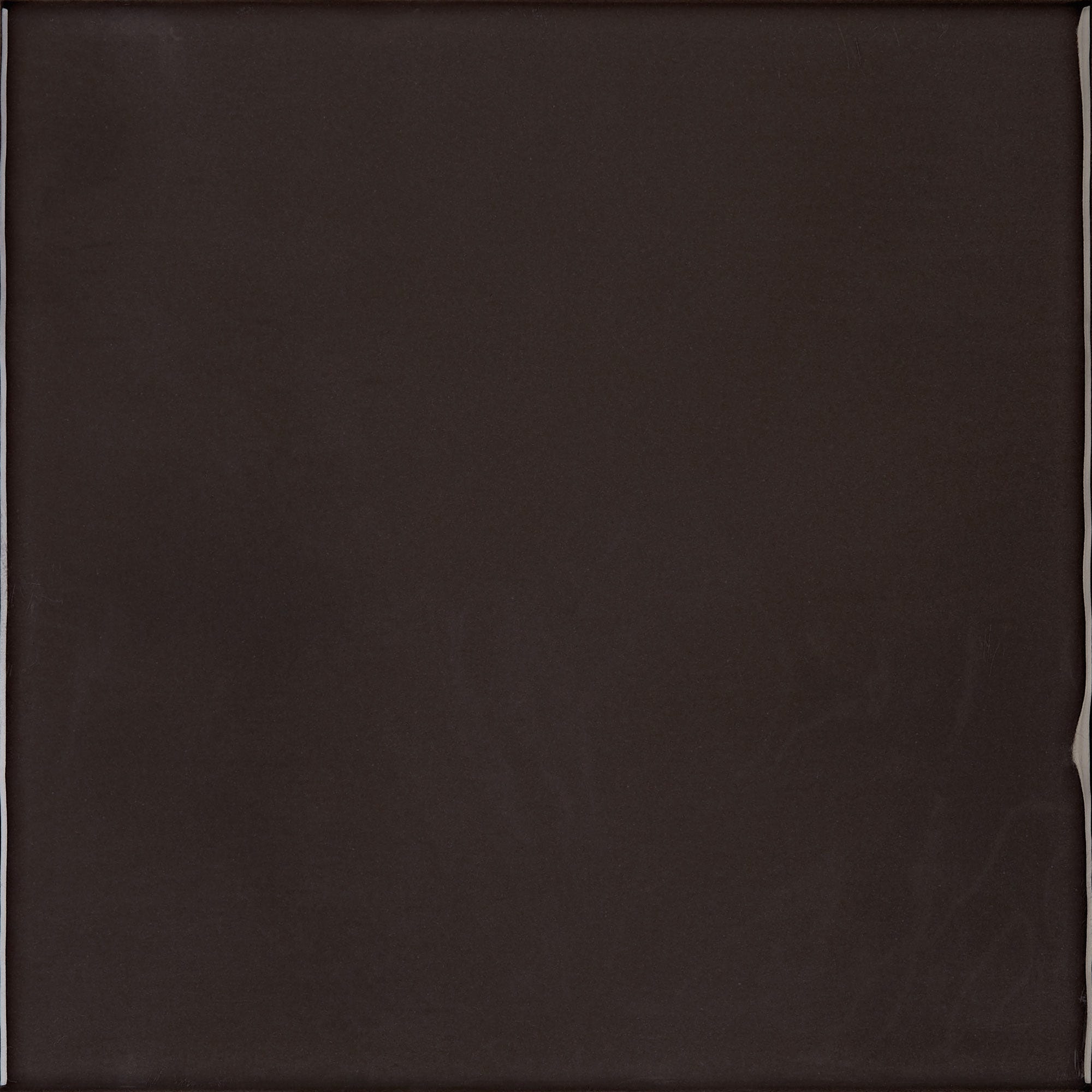 CHROMATIC SYMPHONY: Coal Canvas Field Tile (6"x6"x9-mm | glossy | pressed)