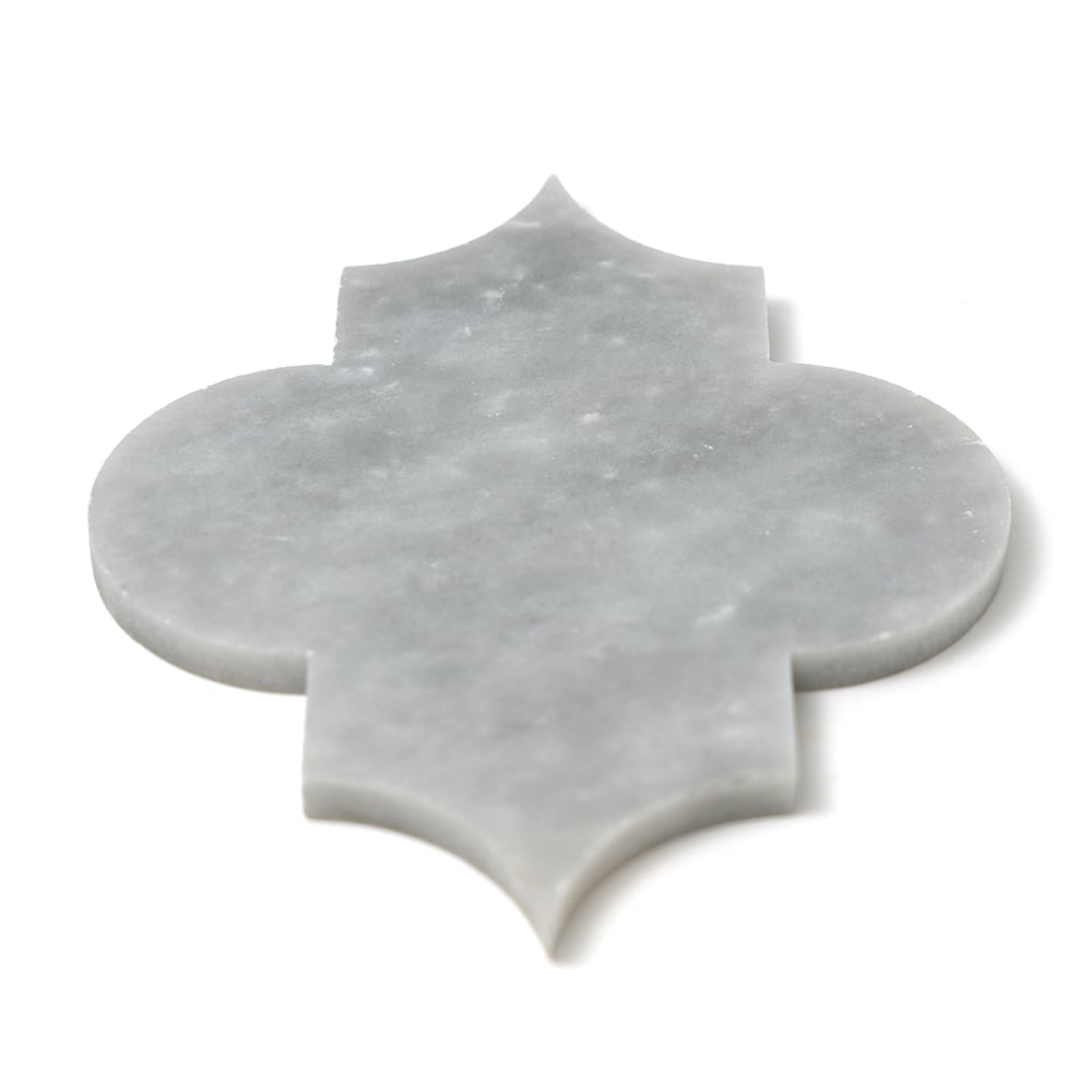 Allure Light Arabesque Marble Field Tile (8"Γ11"Γ3/8" | honed | straight cut)