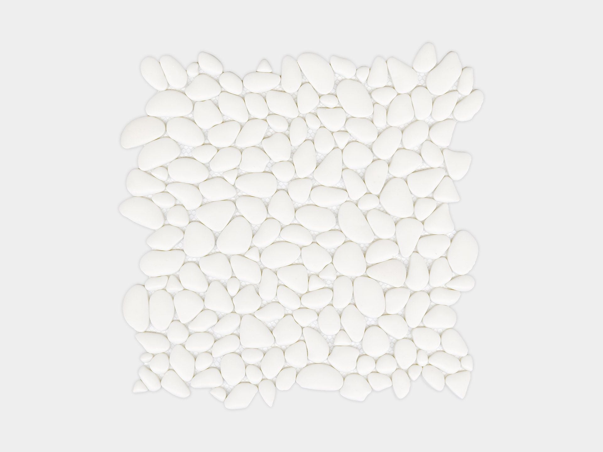 Boulder White Mosaic (12x12x6-mm | matt)