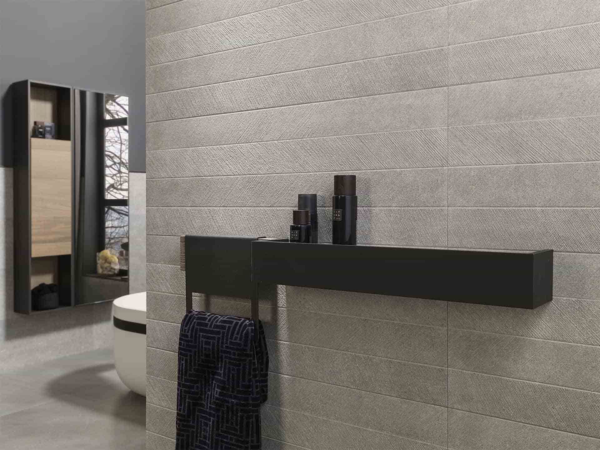 Spiga Acero Bottega Wall Tile (18x47x10-mm | matt)