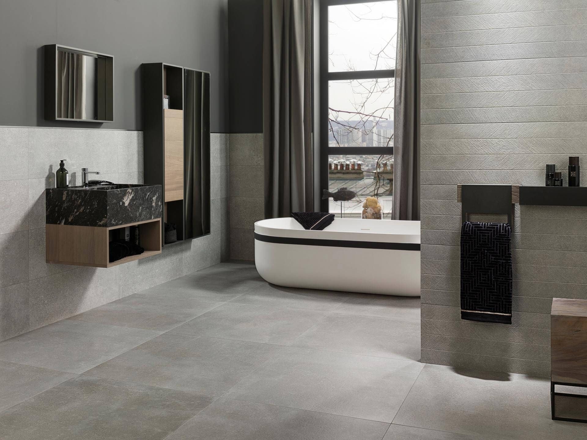 Spiga Acero Bottega Wall Tile (18x47x10-mm | matt)
