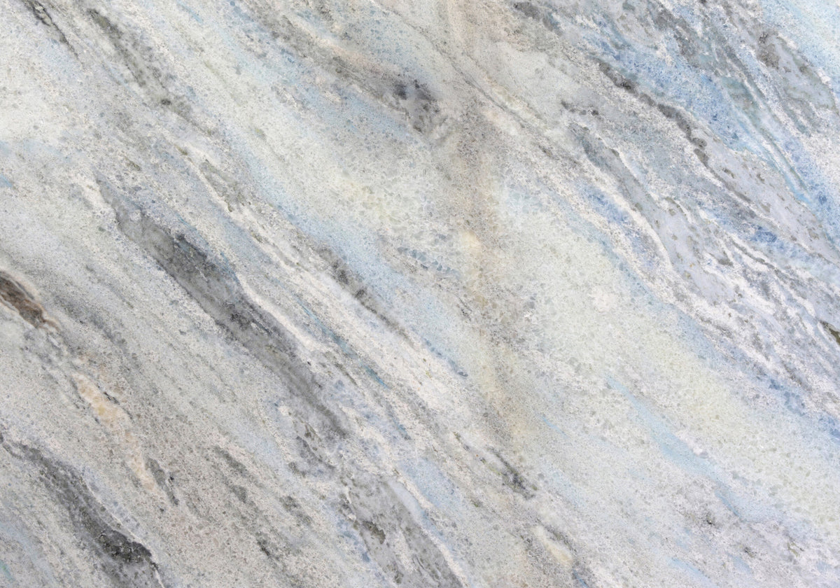 Designer's Choice Pegasus Blue marble slabs, top-down product view. Premium marble for floors and walls.