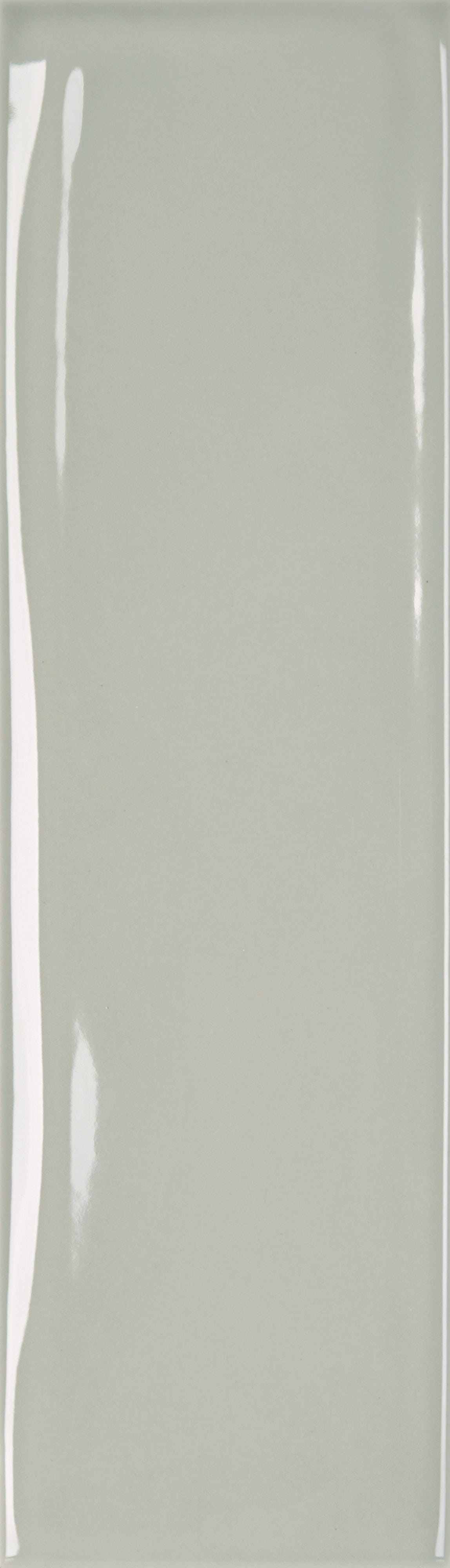 CANVAS RHYTHM: Canvas Sage Field Tile (3"x10"x7.4-mm | glossy | pressed)