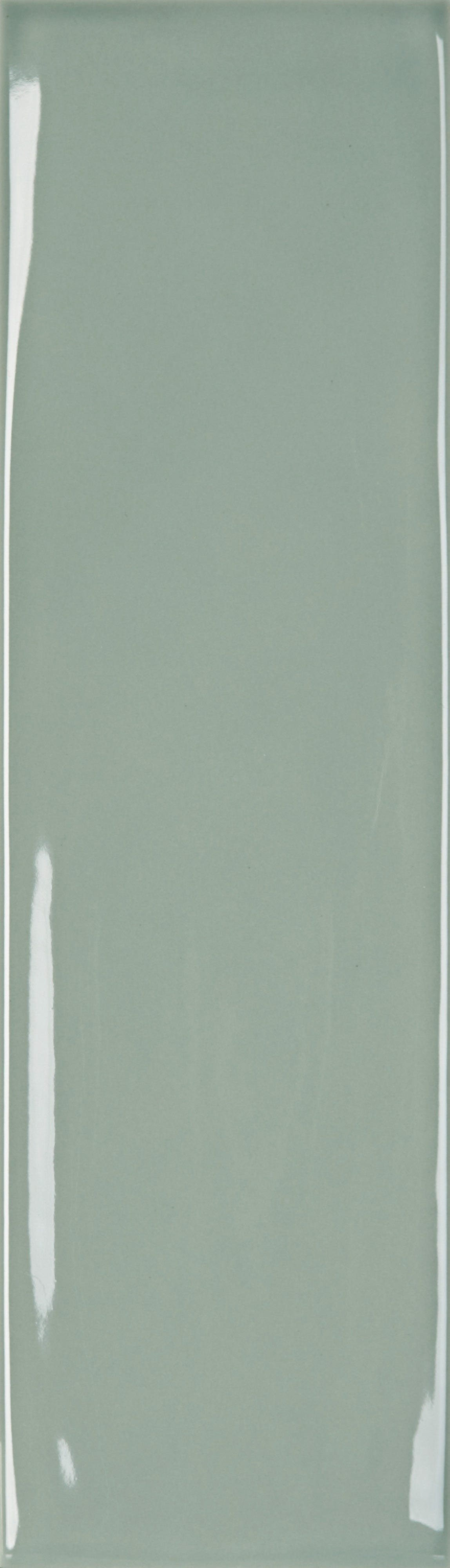 CANVAS RHYTHM: Canvas Moss Field Tile (3"x10"x7.4-mm | glossy | pressed)