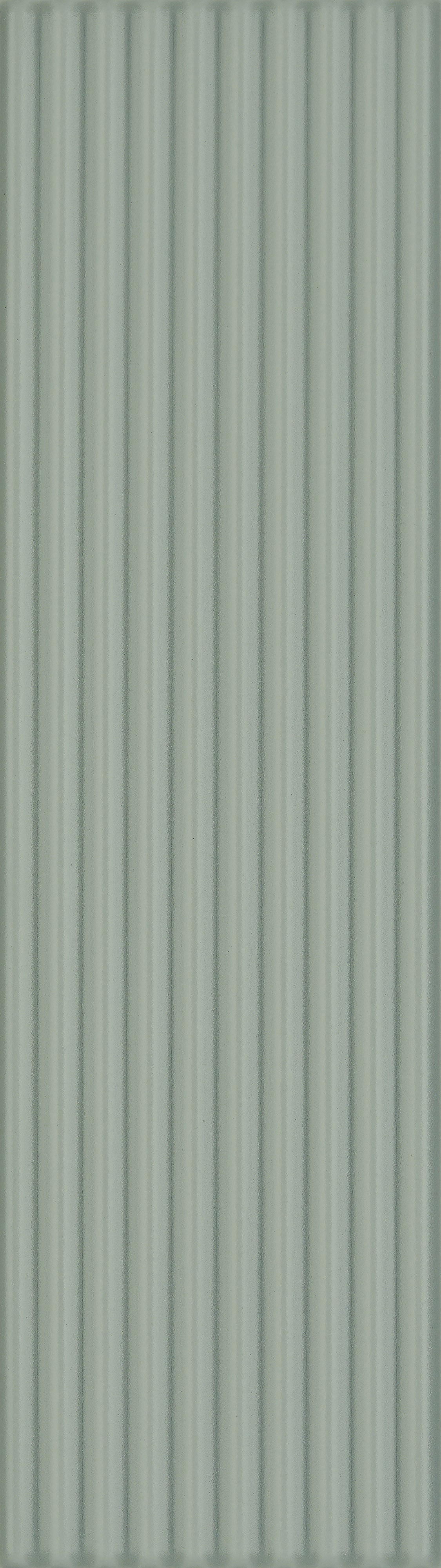 CANVAS RHYTHM: Canvas Moss Groved Field Tile (3"x10"x7.4-mm | matte | pressed)