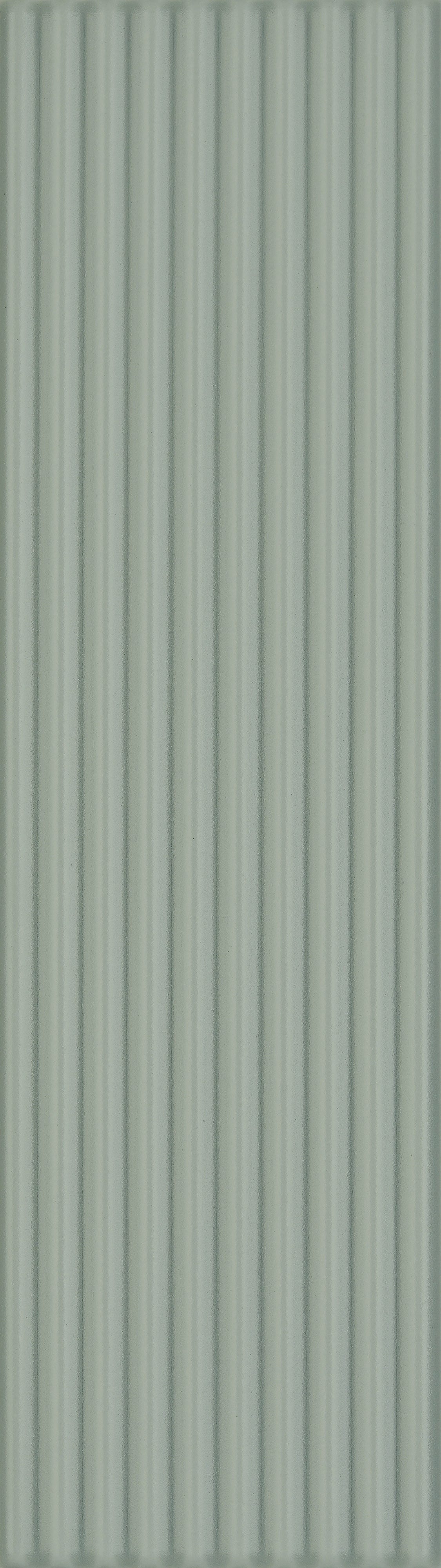 CANVAS RHYTHM: Canvas Moss Groved Field Tile (3"x10"x7.4-mm | matte | pressed)