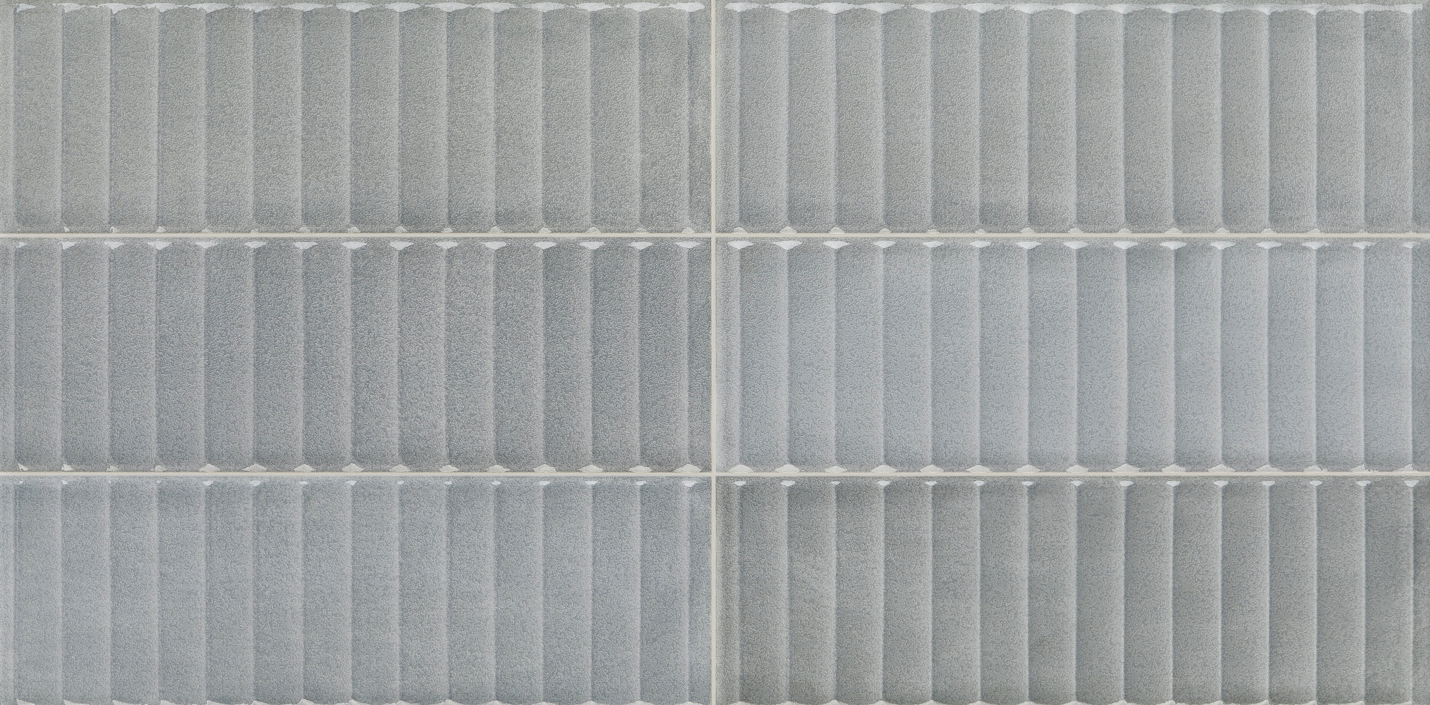 LUSTROUS LUMINARY: Azure Illumination Groved & Stacked Field Tile (12"x24"x9.5-mm | glossy | rectified)