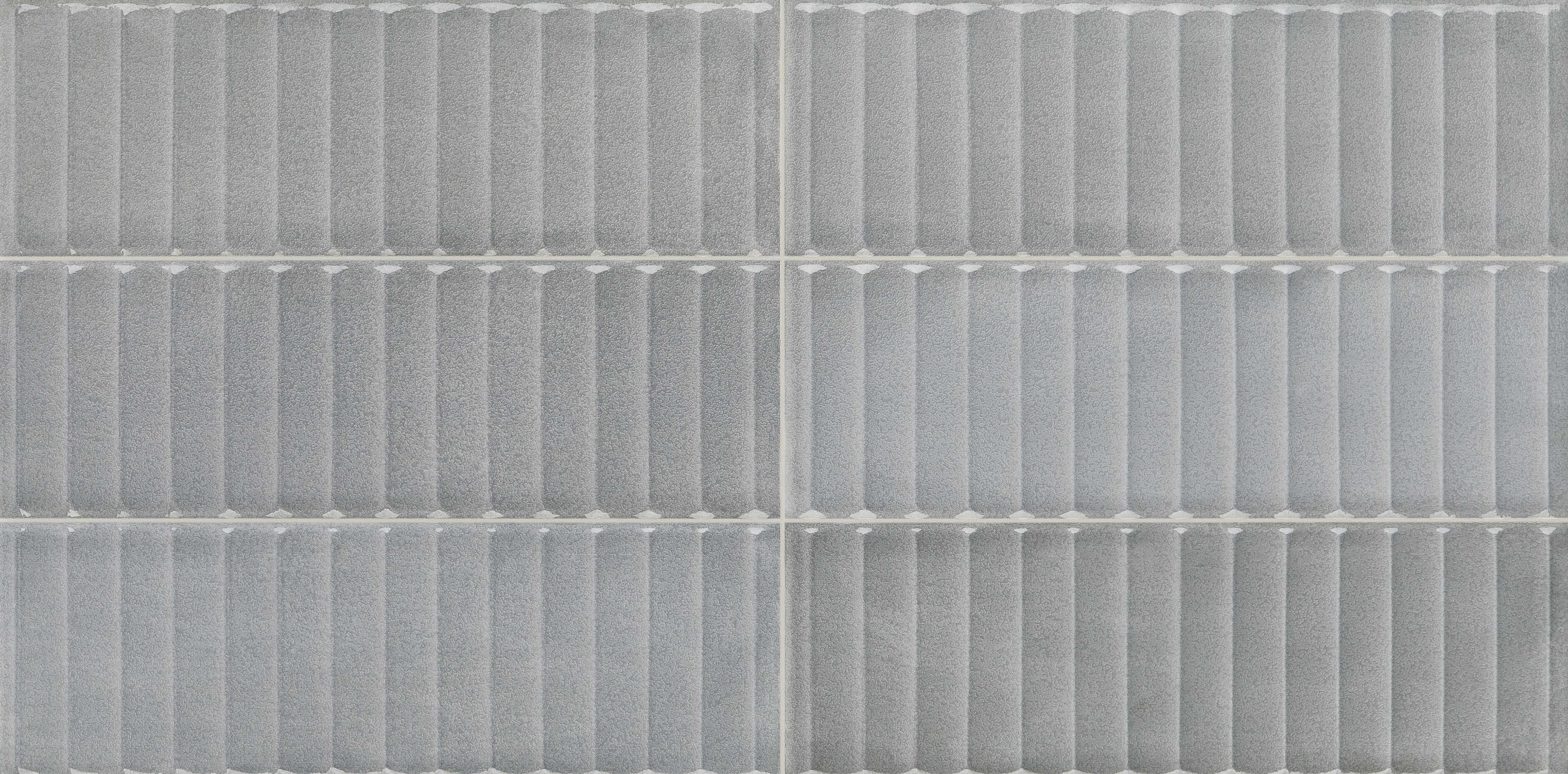 LUSTROUS LUMINARY: Azure Illumination Groved & Stacked Field Tile (12"x24"x9.5-mm | glossy | rectified)
