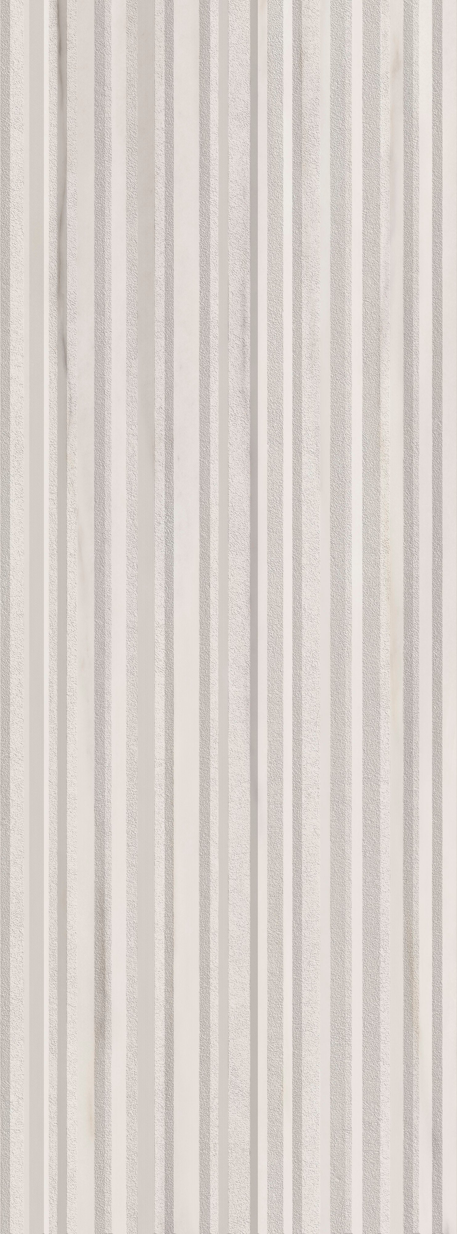 NORDIC REVERIE: Polar Veil Frame Field Tile (18"x48"x13.3-mm | matte | rectified)
