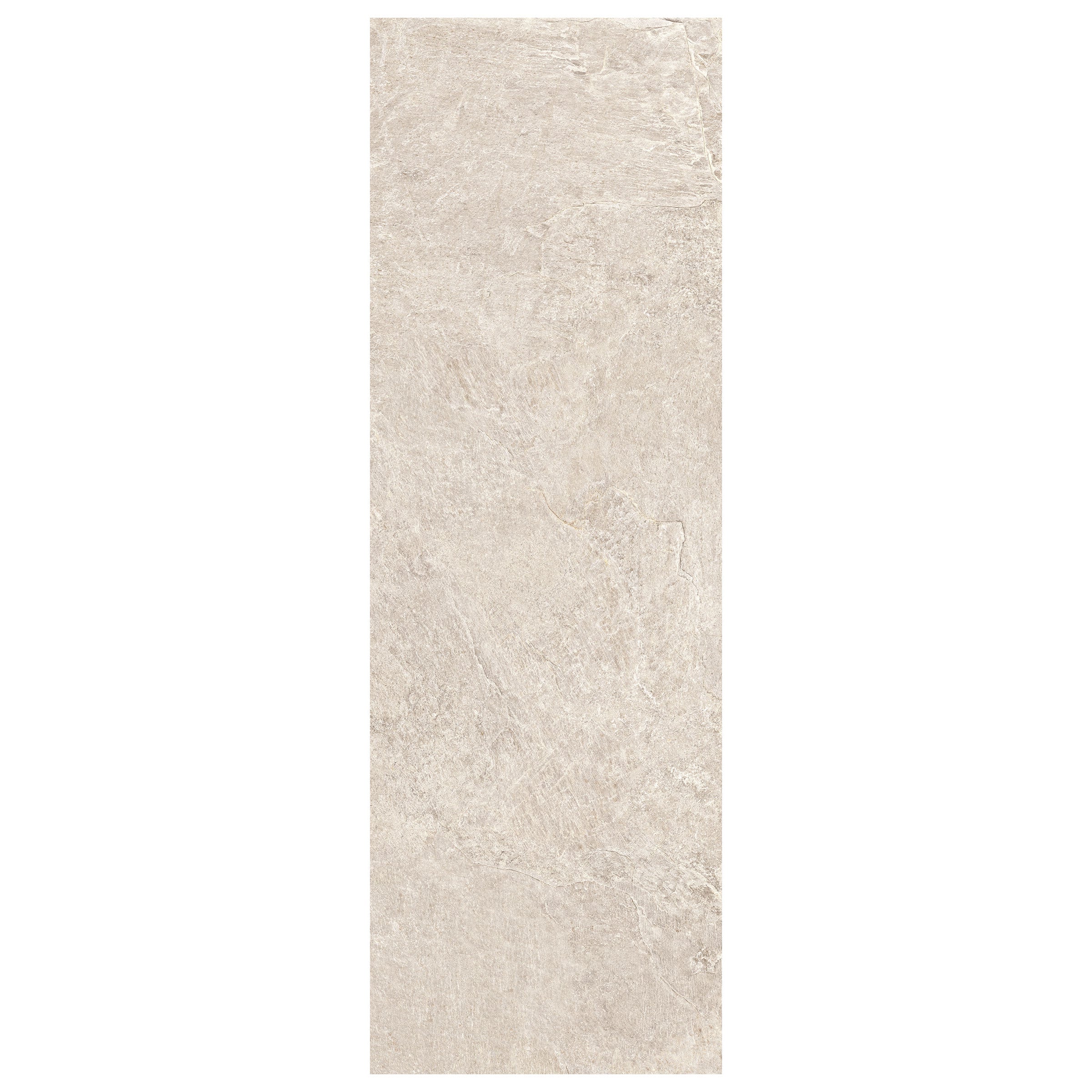 FARMHOUSE LIVING: Alabaster Shark Nose Prefab Slab (32"x96"x12mm | matte)