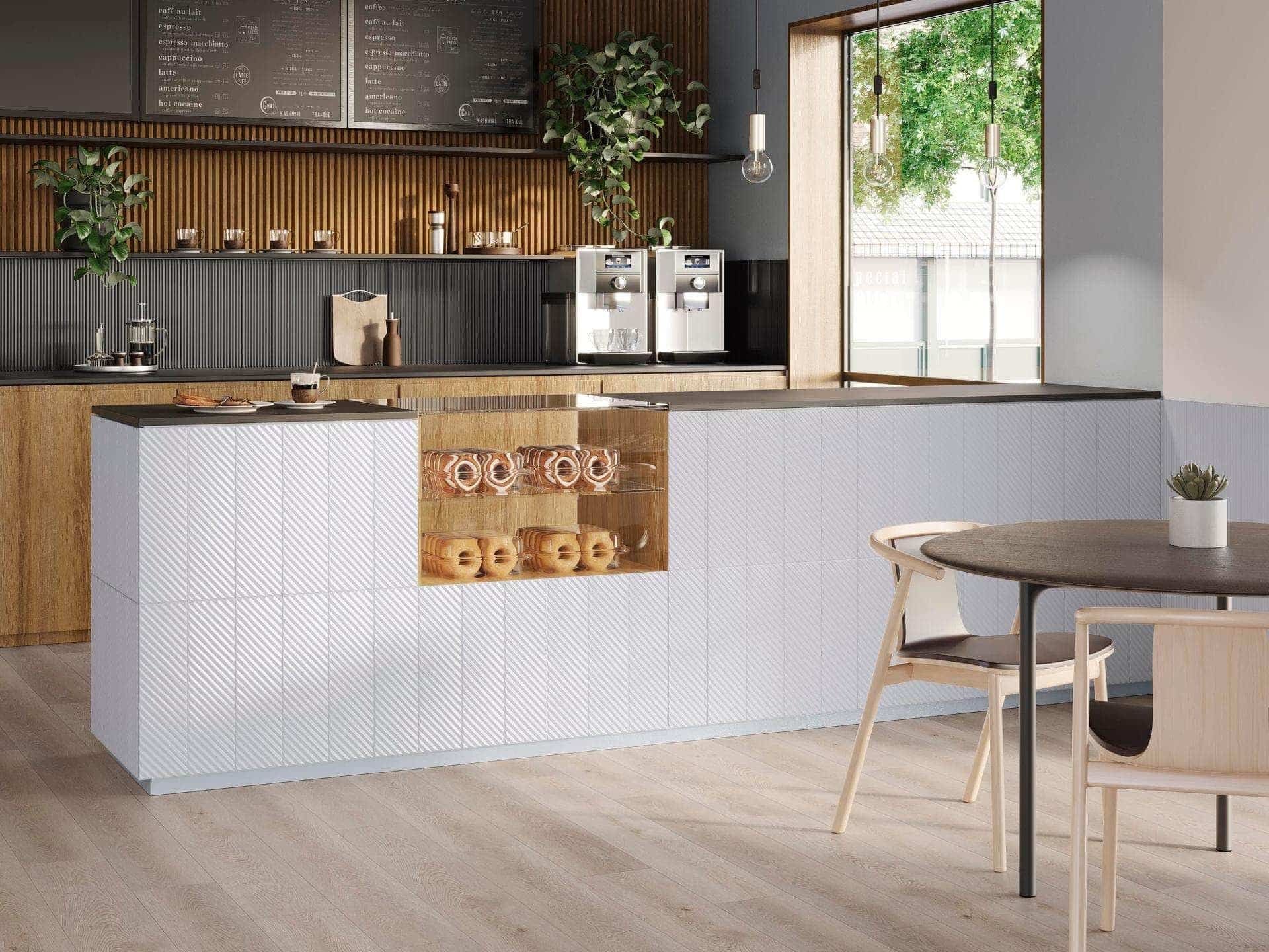 Trend Dark Horizontal Wall Tile (5x17x9.5-mm | gloss)
