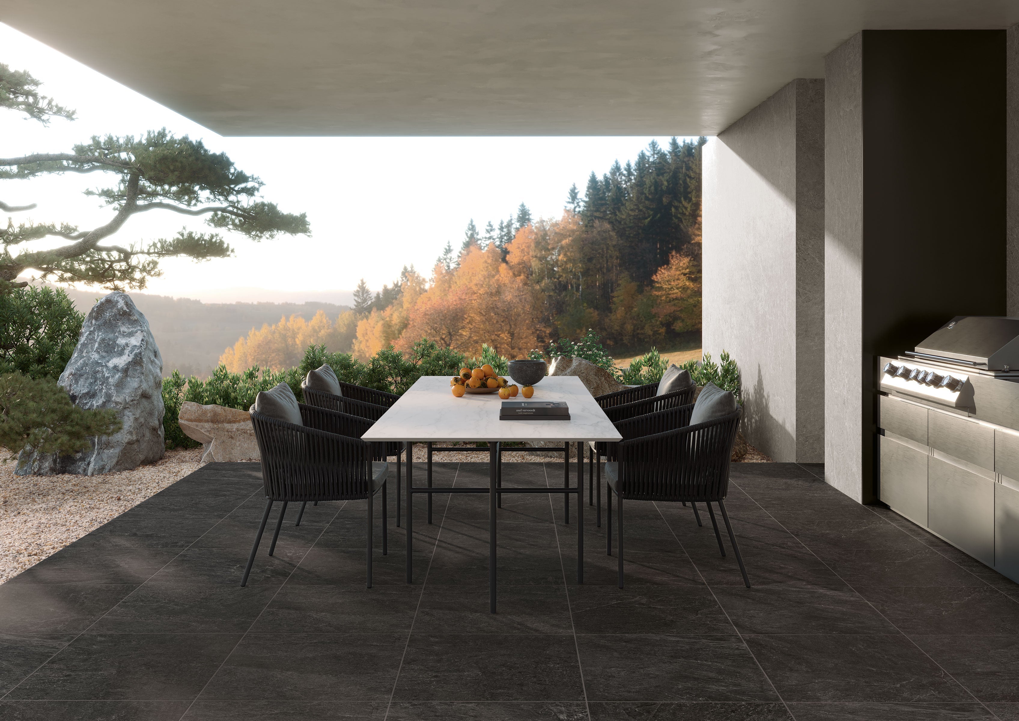 FARMHOUSE LIVING: Slate Paving Tile (24"x24"x20-mm | grip)