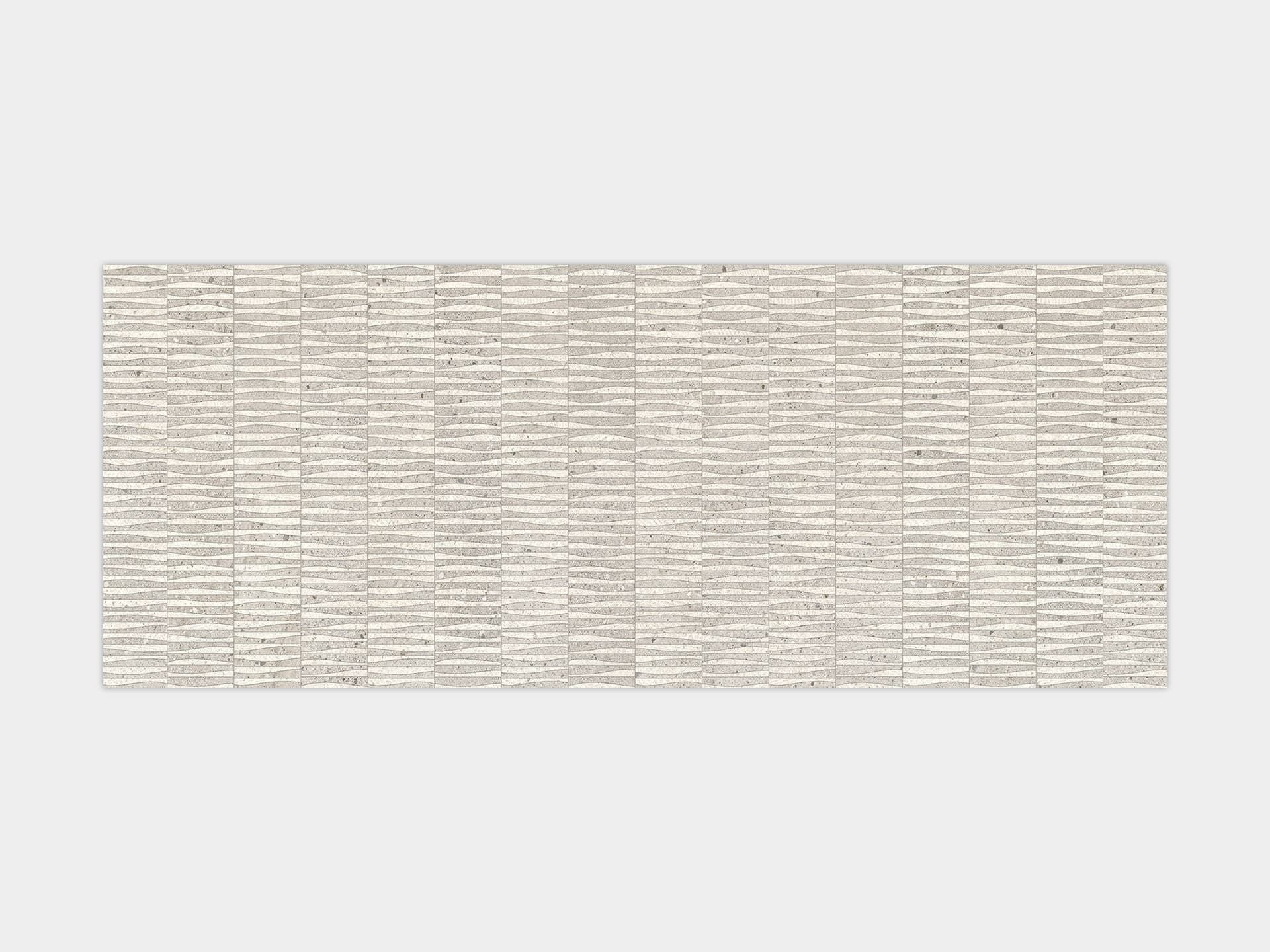 Durango Beige Mosaico Wall Tile (23x59x12.5-mm | matt)