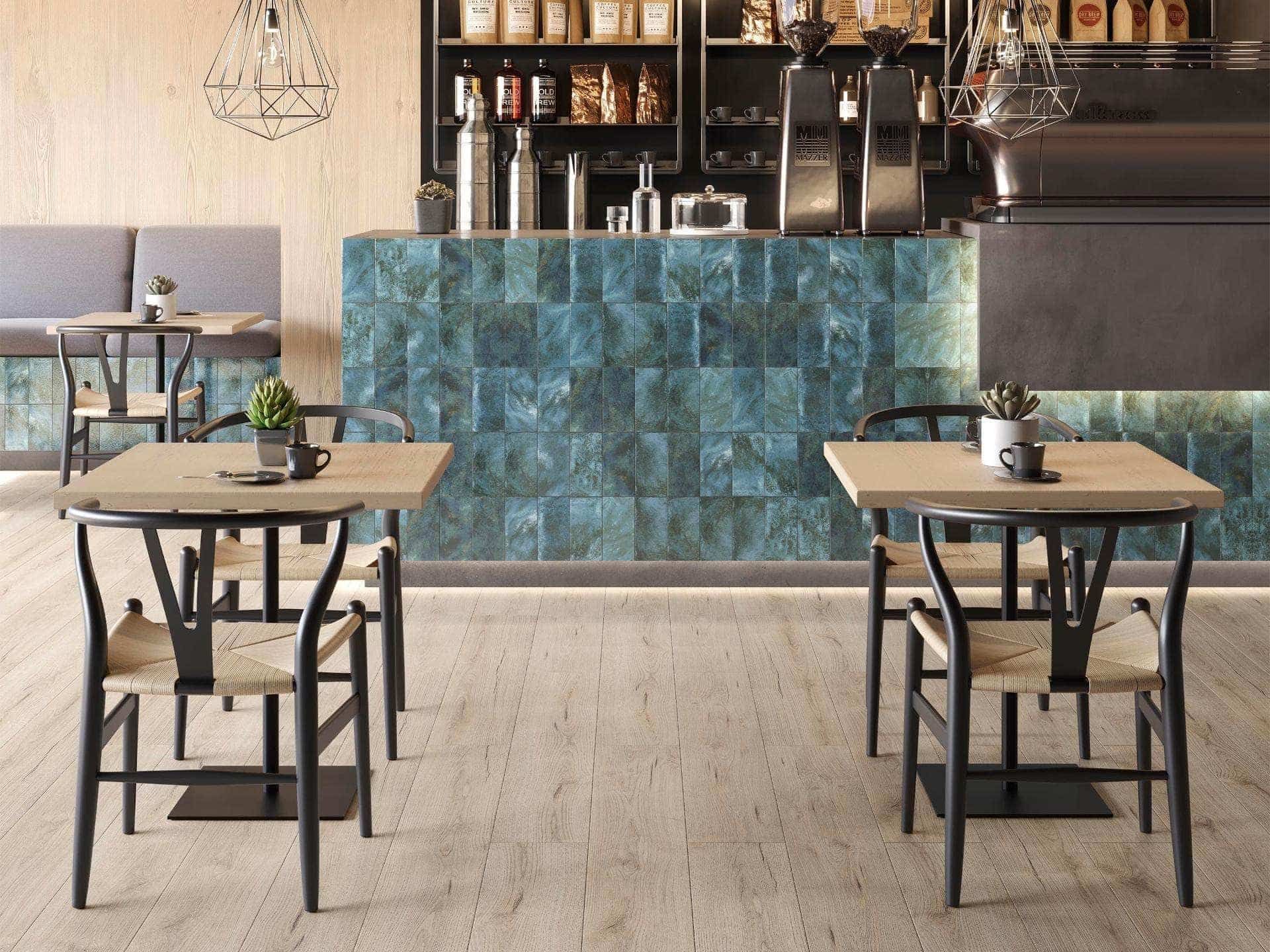 Fiji Blue Wall Tile (4x8x8.5-mm | gloss)