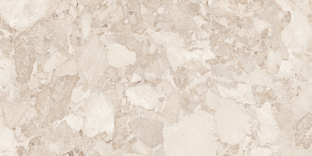 Level Stone Sassi Di Matera porcelain field tile by Emil, naturale finish, 63 25/32"x127 9/16"x12-mm size. Premium Italian porcelain for floors and walls.