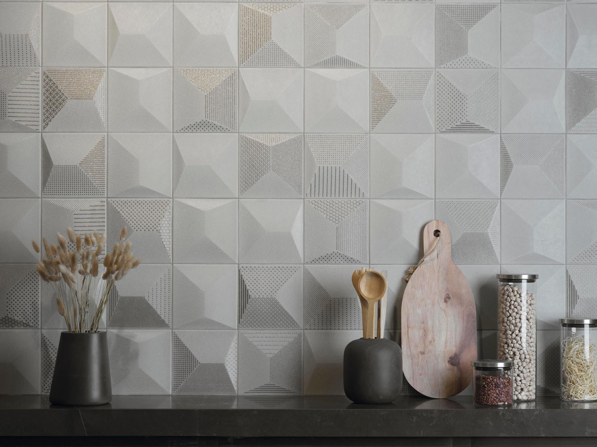 Cosmos Silver S2 Wall Tile (6x6x18-mm | matt)