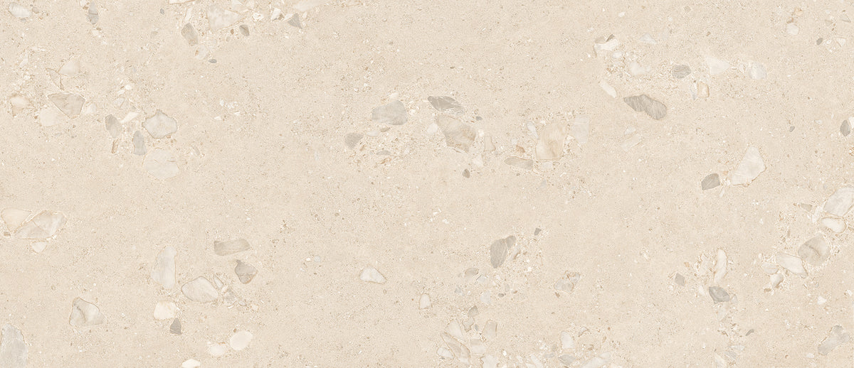 GemmaStone Sabbia porcelain field tile by Emil, silktech plus finish, 23 5/8"x47 1/4"x9-mm size. Premium Italian porcelain for floors and walls.