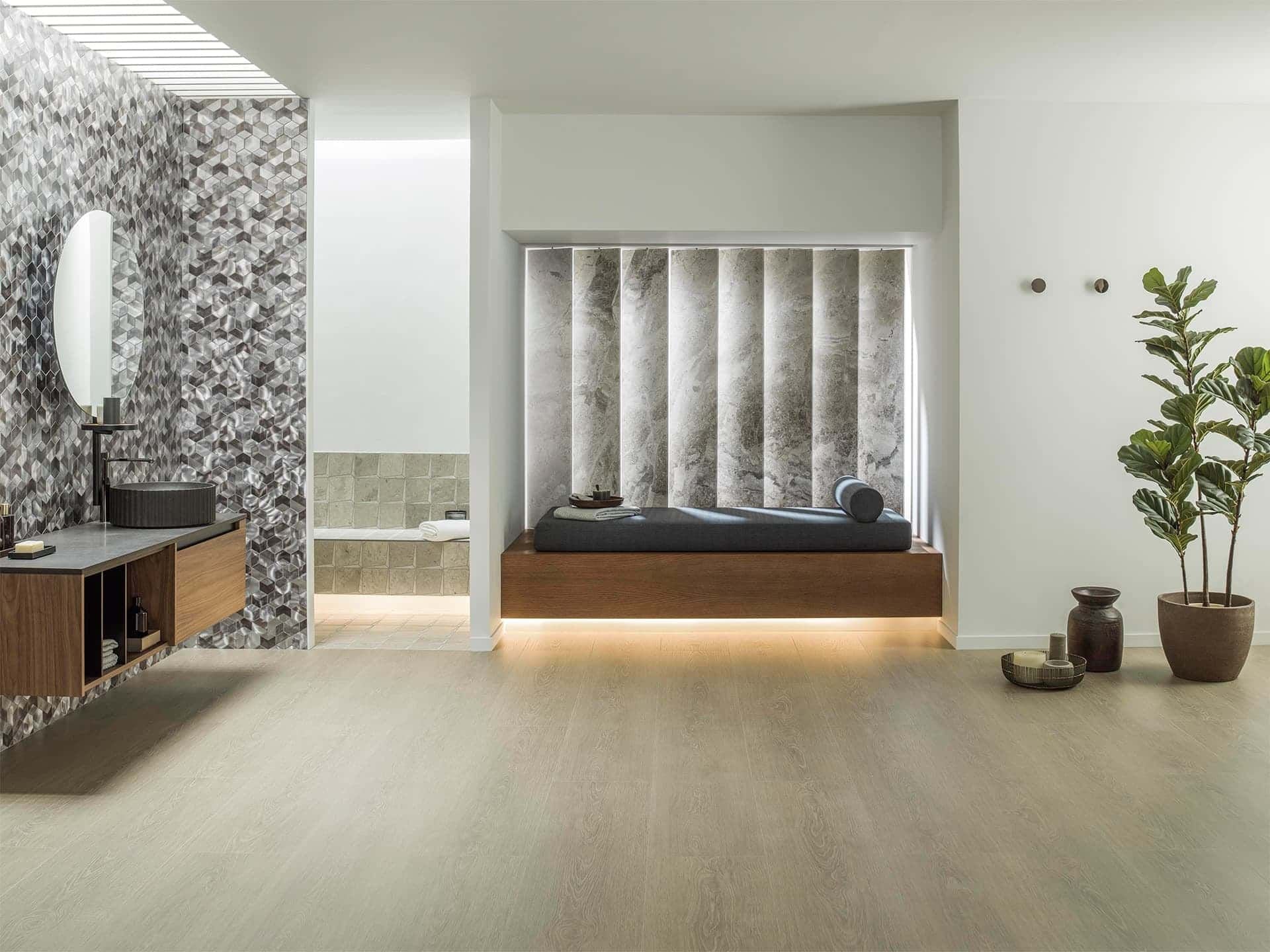 Future Quartz Hexagon Mosaic (10x12x8-mm | gloss)