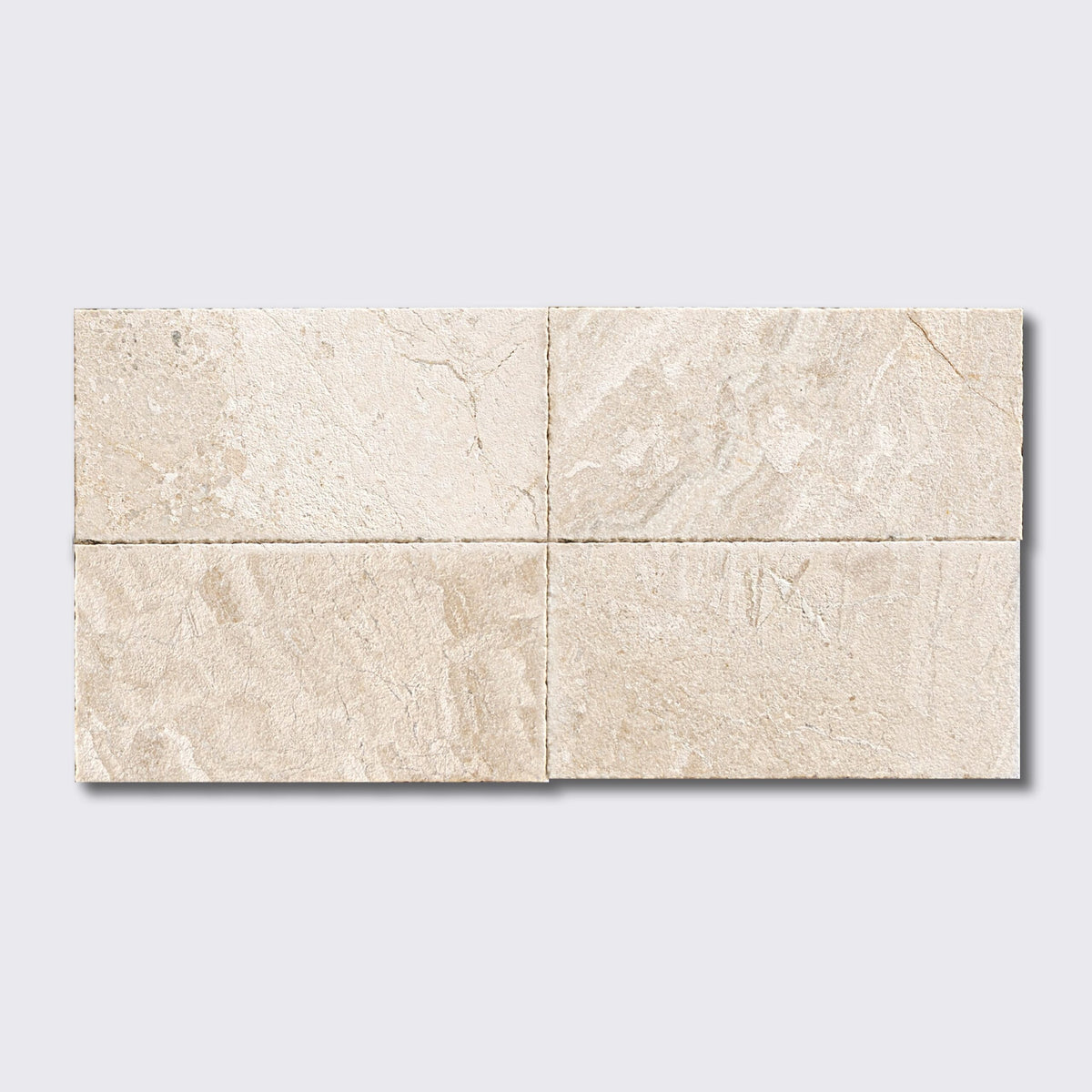 Closeout Sale Diana Royal marble field tile, top-down product view, 6"×12"×1 1/4" size. Premium marble for floors and walls.