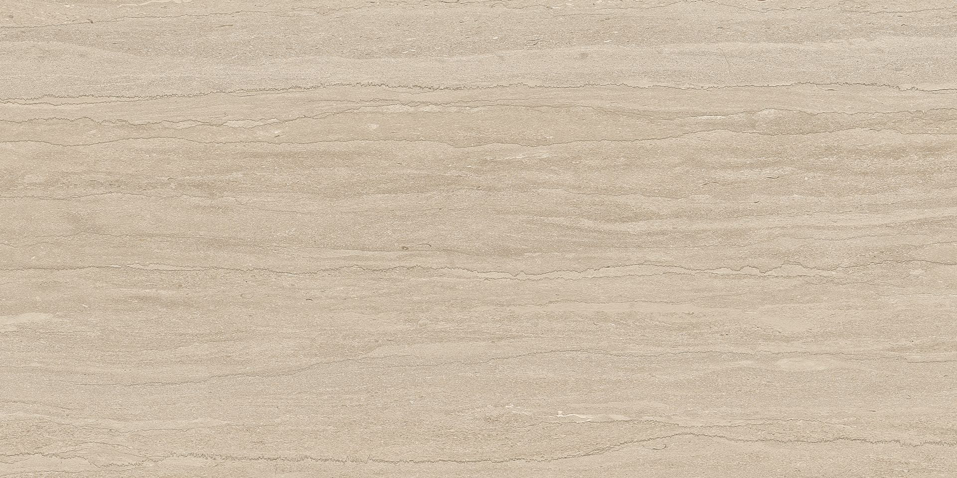Portland Stone Sand porcelain field tile by Emil, naturale finish, 47 1/4"x109 7/16"x6.5-mm size. Premium Italian porcelain for floors and walls.