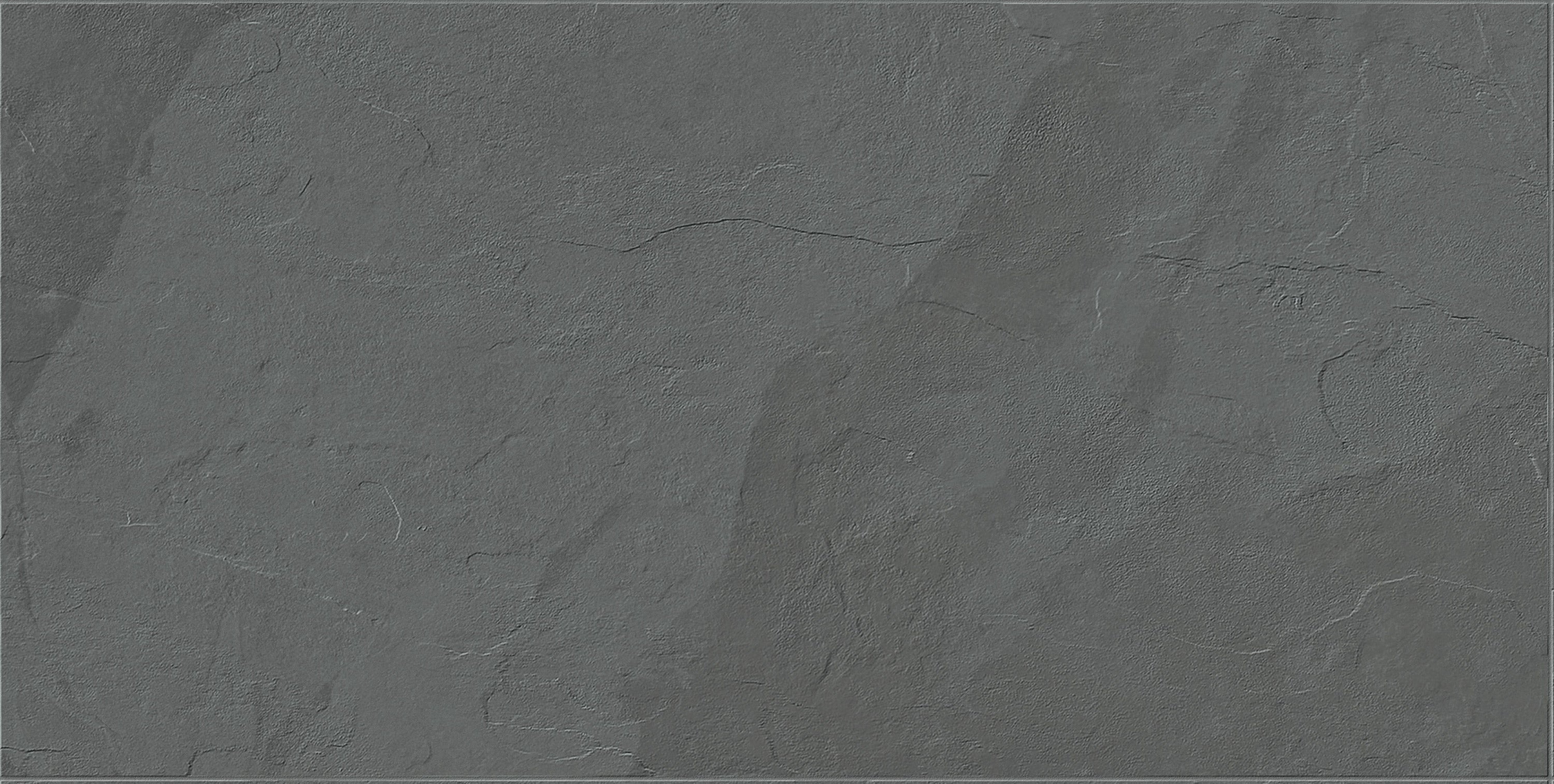 Essence Montauk Dark porcelain field tile, top-down product view, 12"×24"×11/32" size. Premium porcelain for floors and walls.