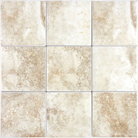field tile by Anatolia Tile, top-down product view, 4" size. Premium porcelain for floors and walls.