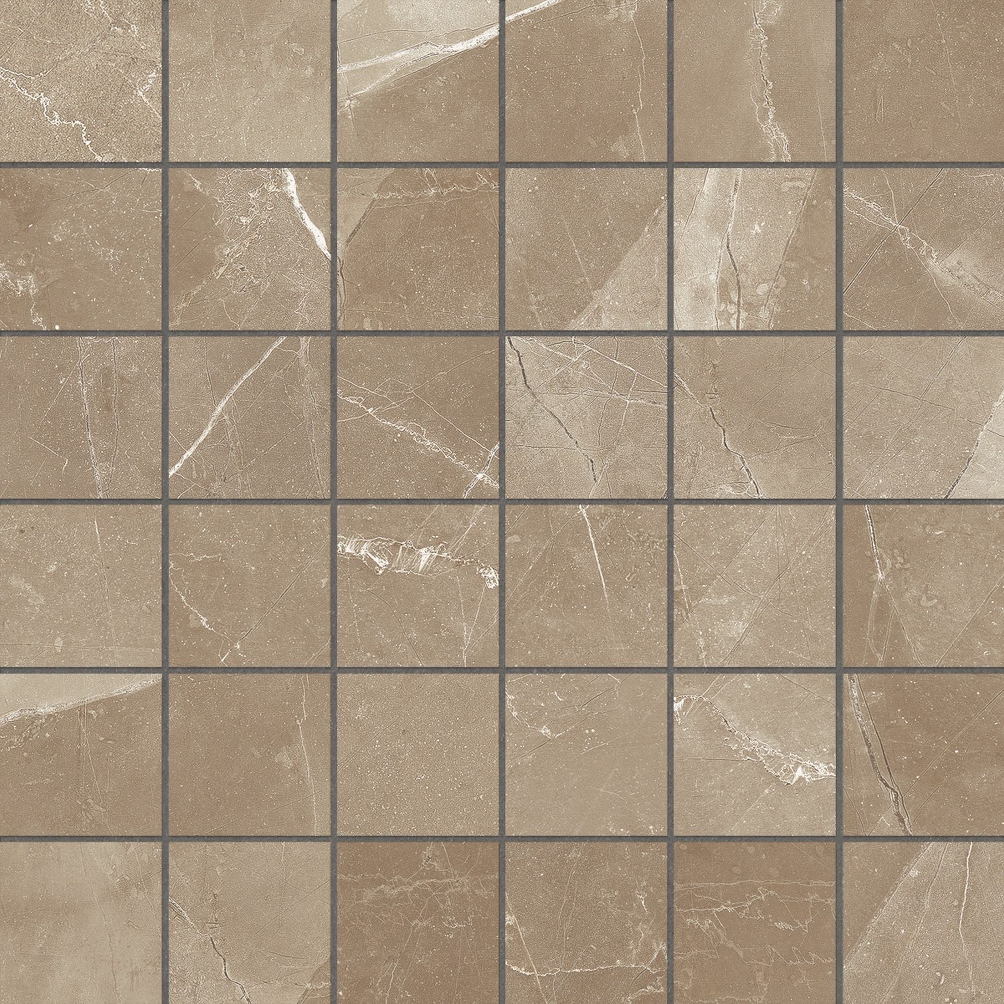 Classic mosaic by Anatolia Tile, top-down product view, 2" size. Premium porcelain for floors and walls.