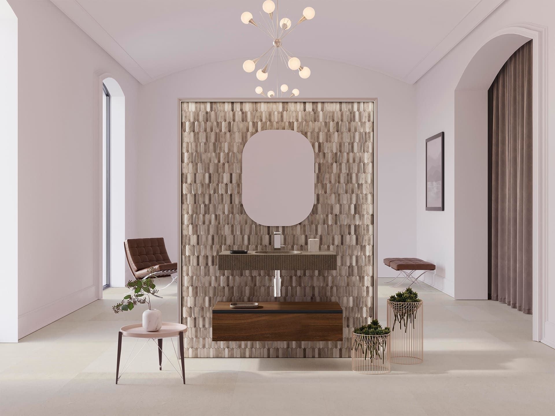 Odyssey Amber Mosaic (10x12x8-mm | gloss)