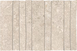 EVER-STONE: Sand Mosaico Stripes X29,9 Porcelain Mosaic (7 5/8"x11 3/4"x9-mm | naturale | rectified)