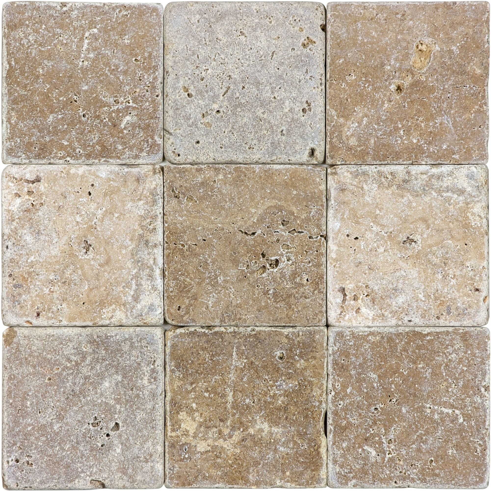 field tile by Anatolia Tile, top-down product view, 4" size. Premium porcelain for floors and walls.