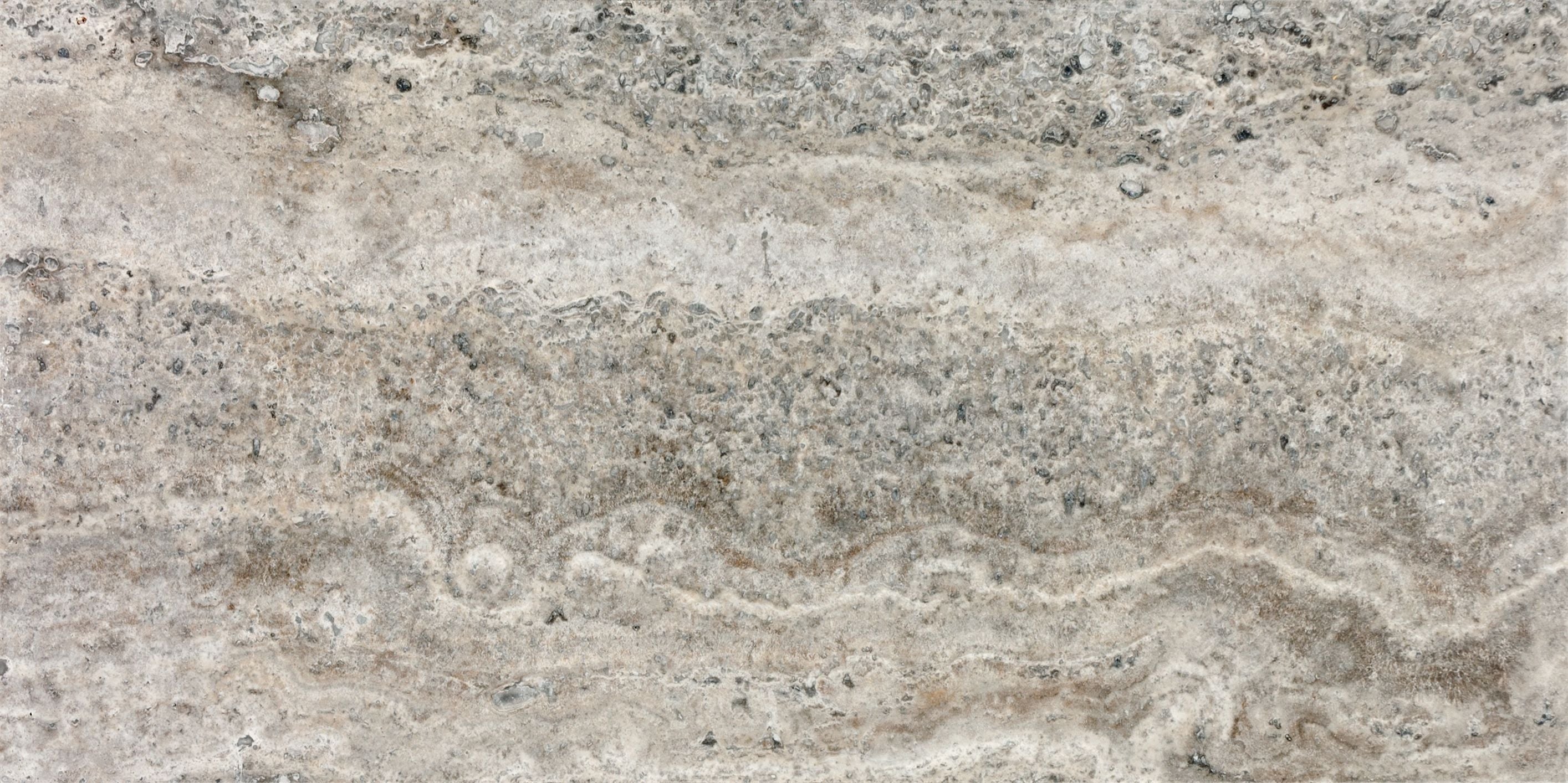 Silver Ash field tile by Anatolia Tile, top-down product view, 12"×24" size. Premium porcelain for floors and walls.