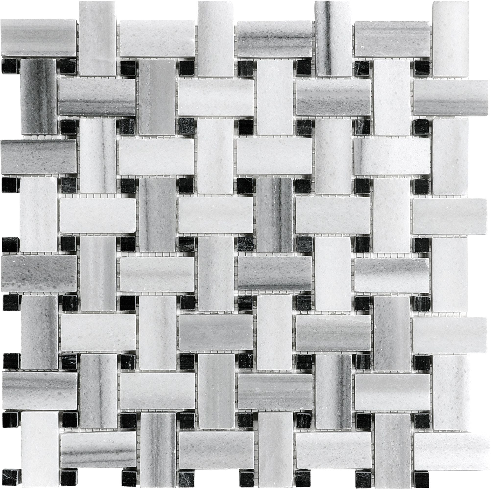 mosaic by Anatolia Tile, top-down product view. Premium porcelain for floors and walls.