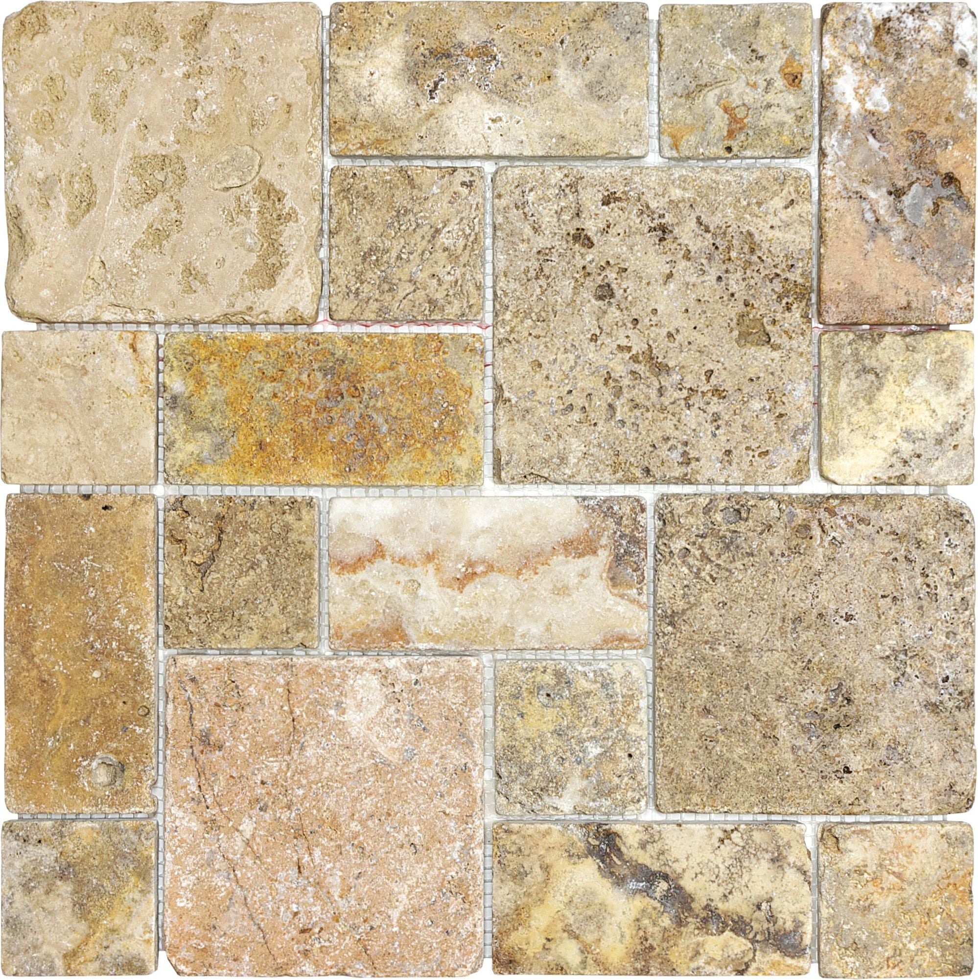 mosaic by Anatolia Tile, top-down product view. Premium porcelain for floors and walls.