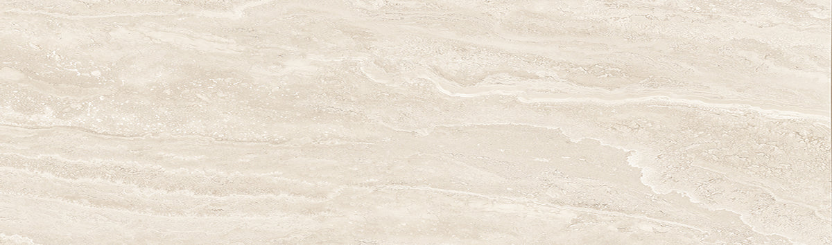 Dual Travertine White porcelain field tile by Emil, silktech plus finish, 23 5/8"x47 1/4"x9-mm size. Premium Italian porcelain for floors and walls.
