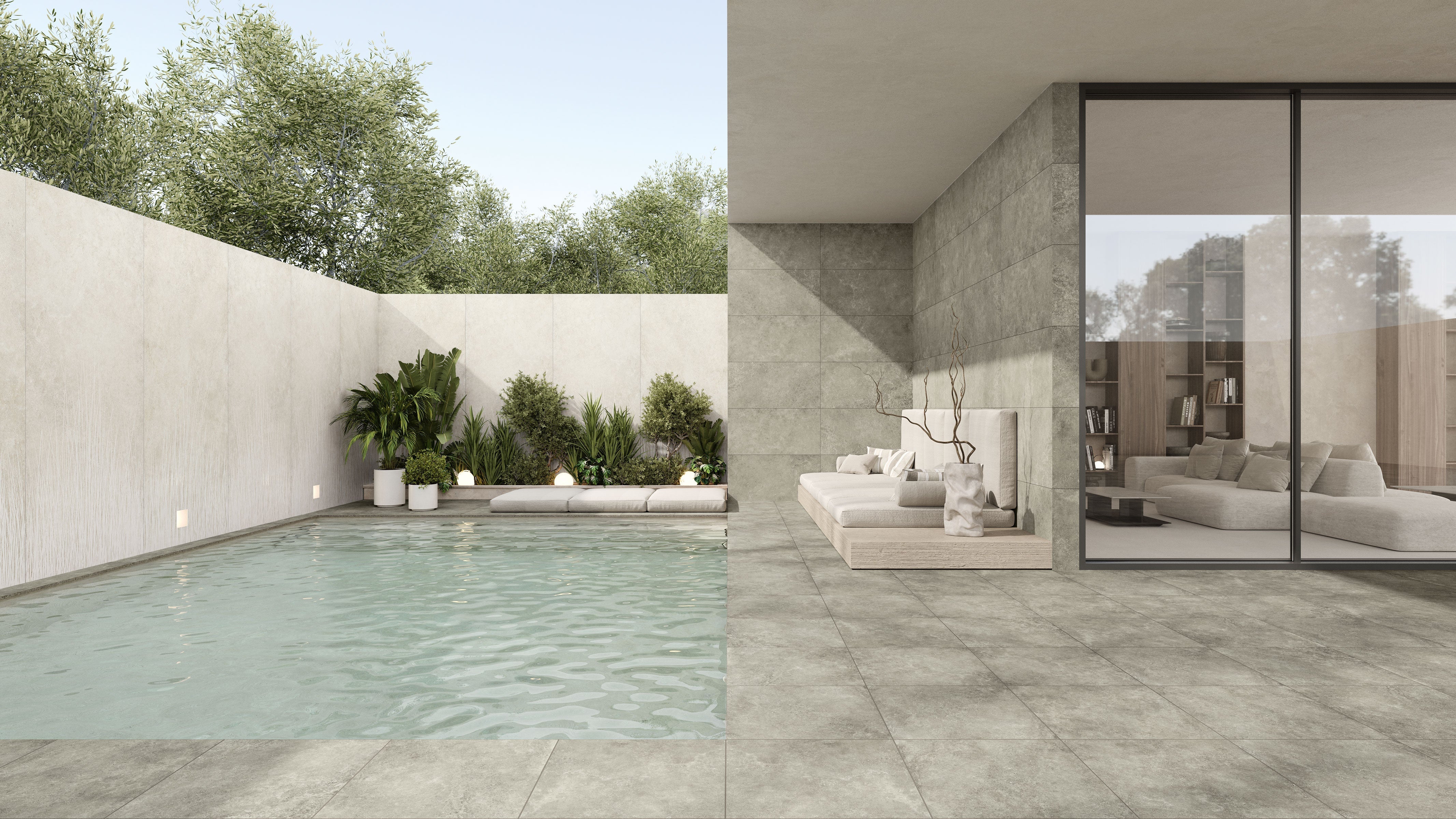 UNTAMED: Wander Sage Paving Tile (24"x24"x20-mm | grip)