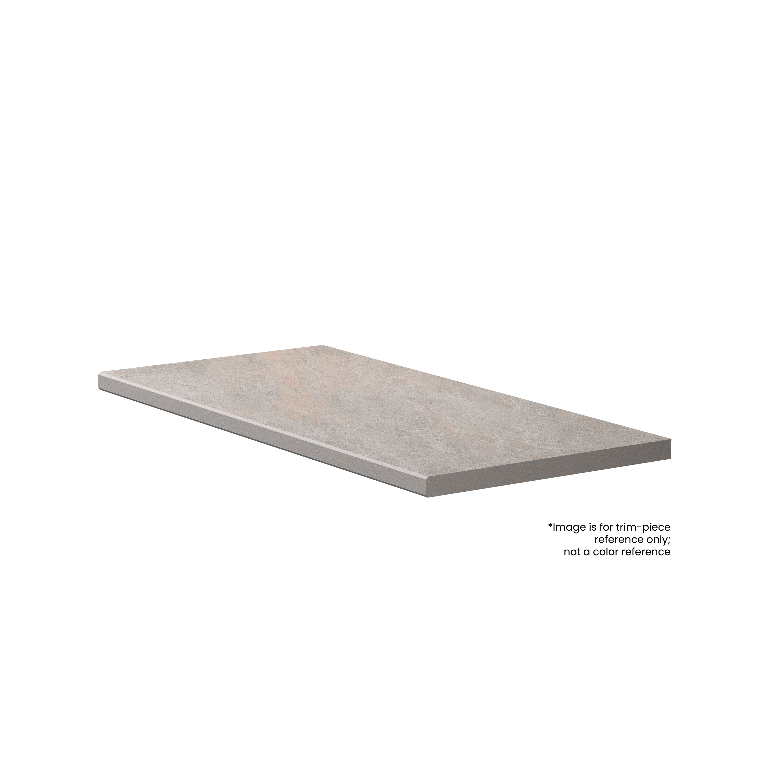 FRONTIER20 Soul Walnut porcelain pavers, top-down product view, 12"×48"×25/32" size. Premium porcelain for floors and walls.