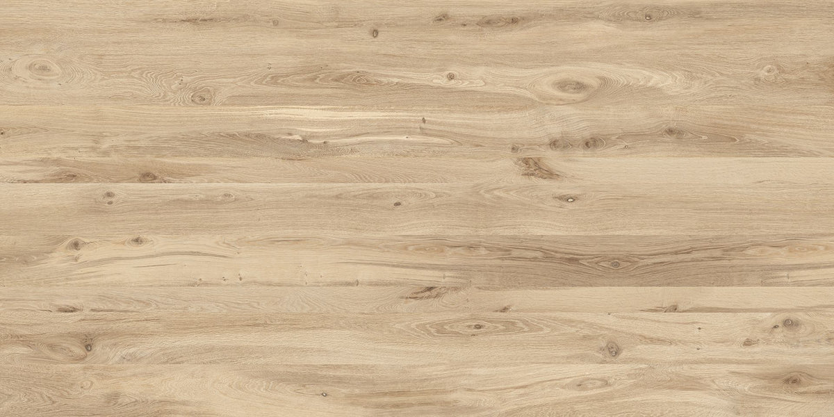 Level Wood Blonde Oak porcelain field tile by Emil, naturale finish, 63 25/32"x127 9/16"x12-mm size. Premium Italian porcelain for floors and walls.