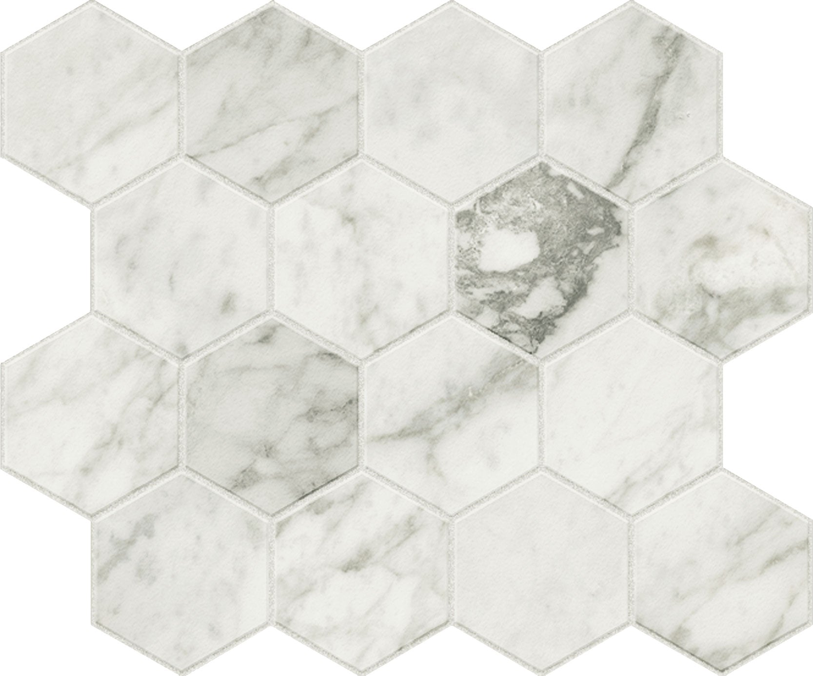 CHARME EVO Renoir Plus porcelain mosaic, top-down product view, 12"×10"×11/32" size. Premium porcelain for floors and walls.