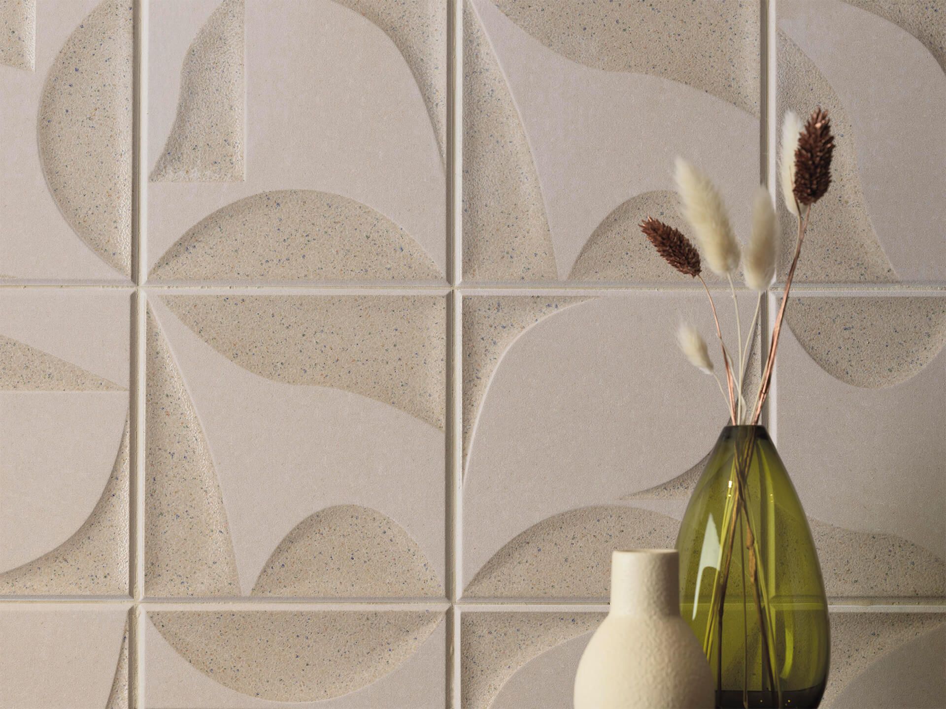 Sails Cream Wall Tile (6x6x9.5-mm | gloss)