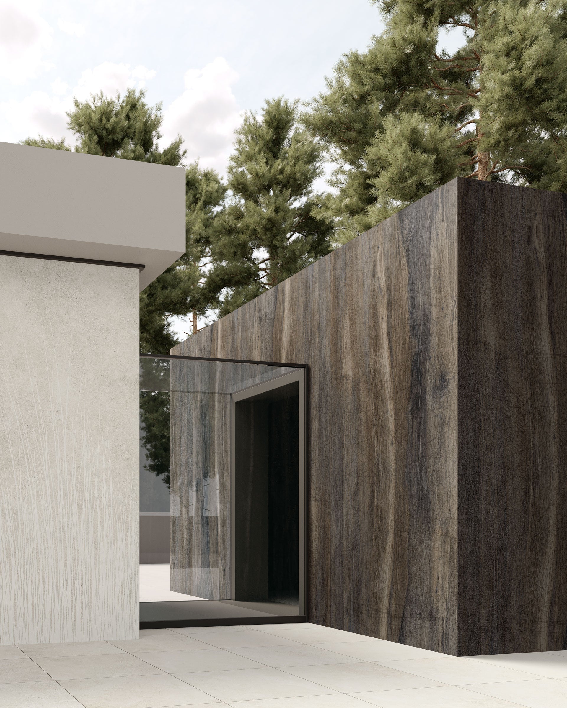 UNTAMED: Wander White Paving Tile (24"x24"x20-mm | grip)