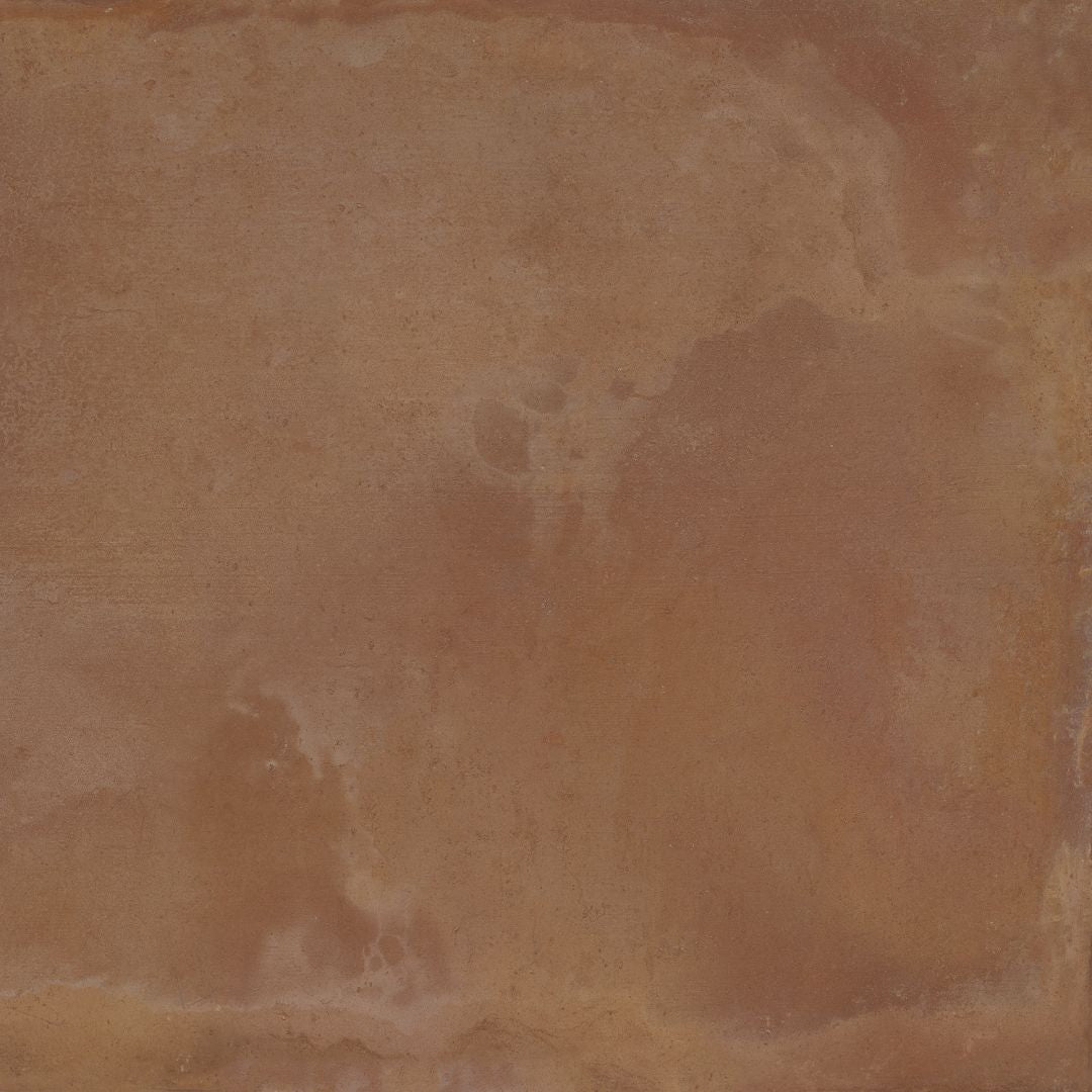 Forme Terracotta porcelain field tile by Emil, silktech finish, 31 1/2"x31 1/2"x9-mm size. Premium Italian porcelain for floors and walls.