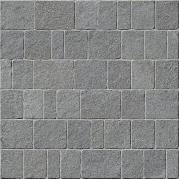 landmark frontier20 bluestone tumbled cobblestone multisize paver tile 24x24x20mm matte rectified porcelain tile distributed by surface group international